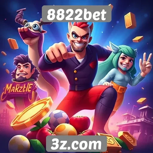 Variedade de jogos oferecidos no 8822bet